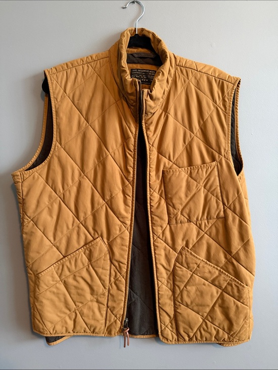 J. Crew Other - Men's Quilted brown Puffer Vest